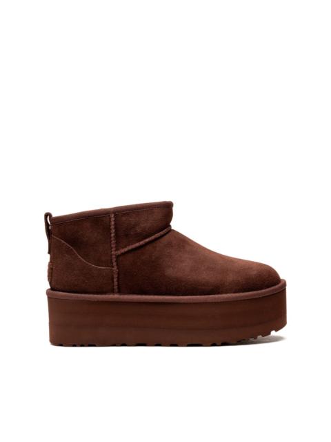 Classic Ultra Mini Platform "Burnt Cedar" boots