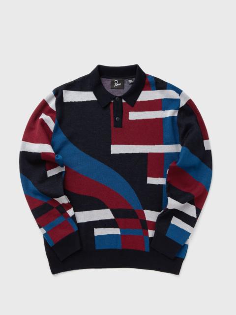 VERTICAL FOREST KNITTED POLO