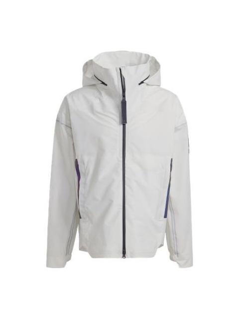 adidas Myshelter R.r Outdoor Yuyu Technology Hooded Jacket Coat White GK8707