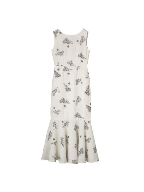 ATHENA DRESS W WHITE