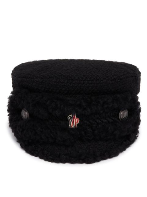 Moon Boot x Moncler Grenoble Blue Wool Fisherman Cap