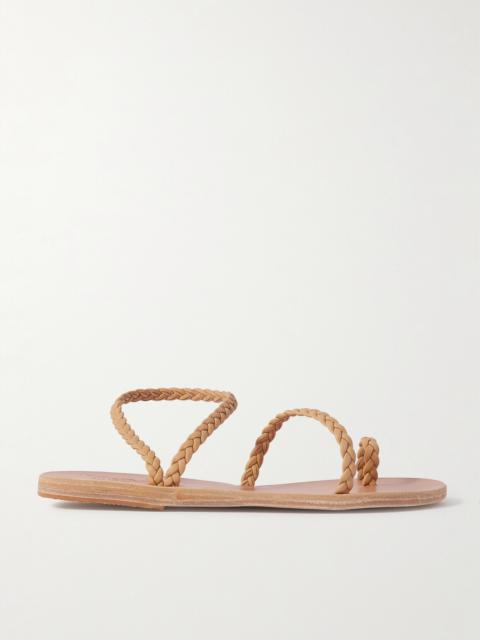 Eleftheria Braided Leather Sandals
