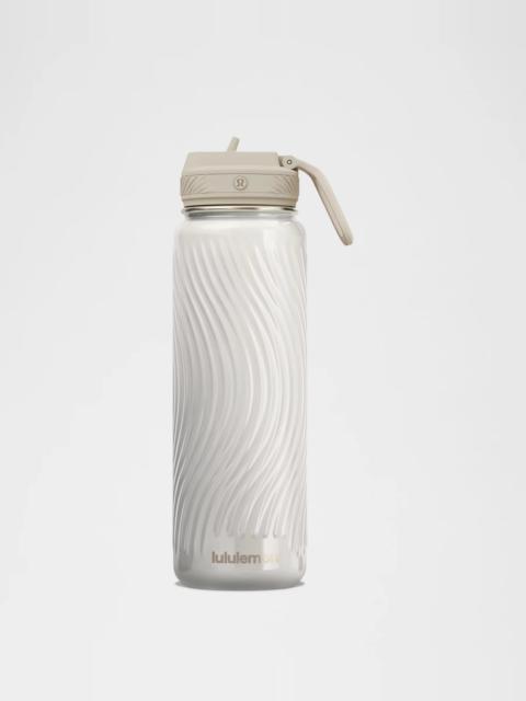 Back to Life Sport Bottle 24oz Straw Lid *Wave