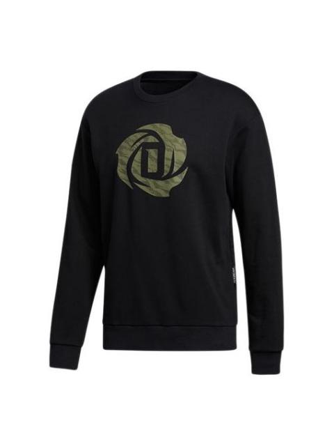 Men's adidas Basketball Sports Pullover Black GP6115