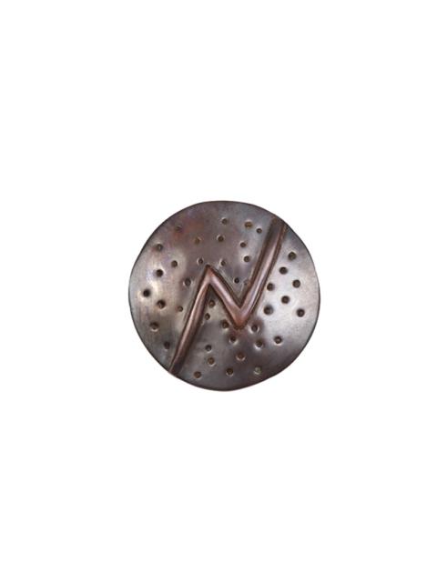 N BADGE 50MM BRONZE