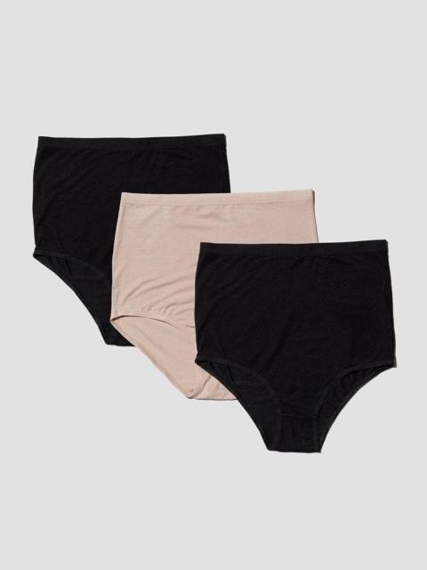 Pack - 3 Highwaist Bell Pants - Bamboo Lyocell