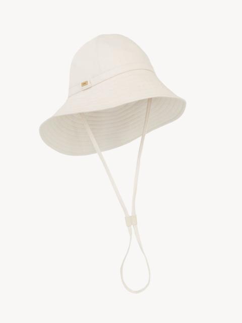 THE CHLOÉ BREEZE BUCKET HAT IN COTTON