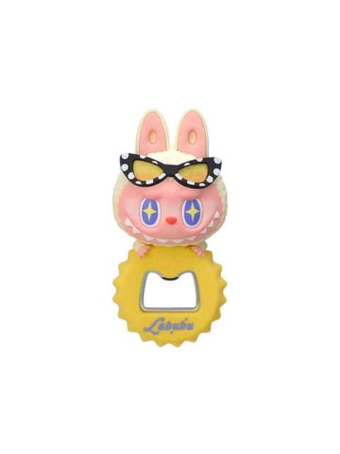 Pop Mart Labubu The Monsters Jump Into Summer Series Labubu (Sparkling Summer) Bottle Opener Fridge 