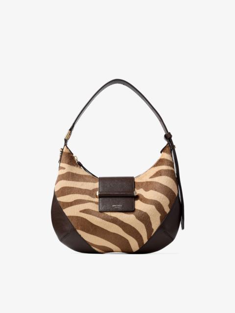 Bar Hobo S
Natural Zebra Print Pony Leather Shoulder Bag