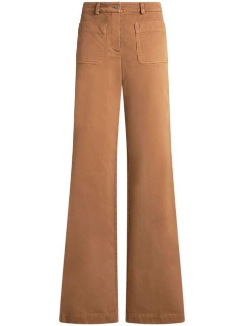 wide-leg trousers
