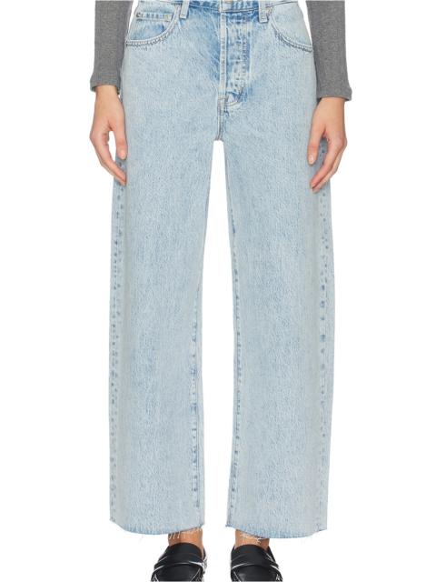 Tate Crop High Rise Wide Jeans