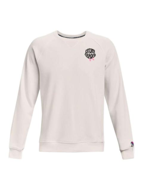 Under Armour Logo Sweatshirt 'Beige' 1373837-112