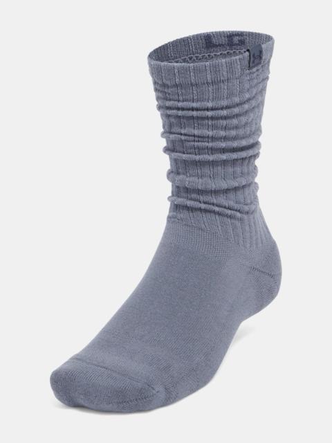 Unisex UA Sportstyle Cotton Scrunch 2-Pack Crew Socks