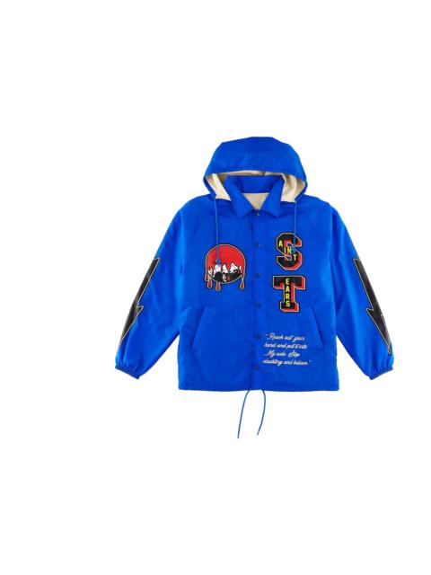 Saint Mxxxxxx x Denim Tears Holy Grail Jacket Blue