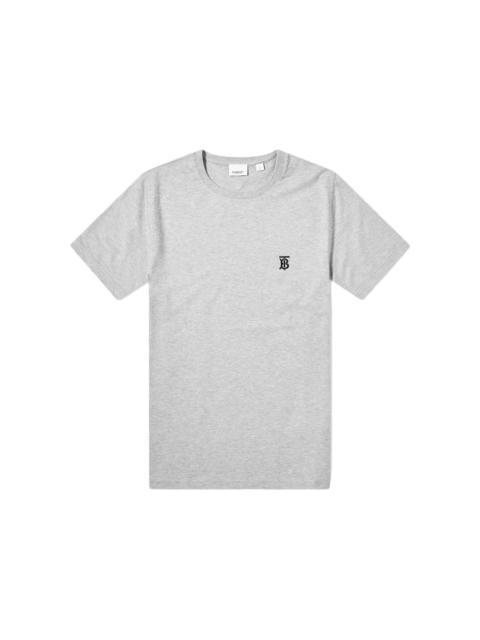 Burberry Monogram Motif Logo T-Shirt Grey