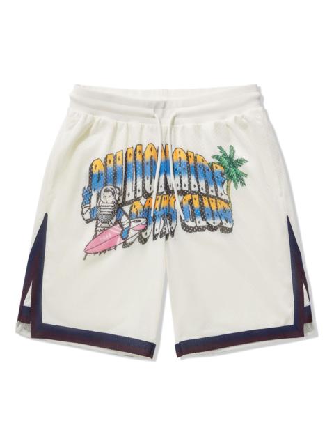 Li-Ning x BILLIONAIRE BOYS CLUB Mesh Shorts 'Beige' AKSU947-3