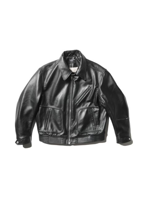 COMBATTIMENTO LEATHER JACKET