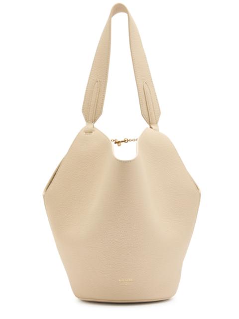 Khaite Lotus Mini Grained Leather Tote bag