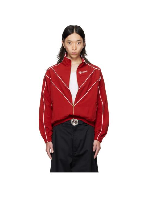 Red Zip Bad Boy Track Jacket