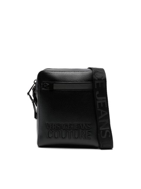 logo-lettering crossbody bag