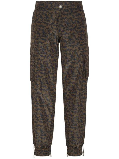 camouflage cargo trousers
