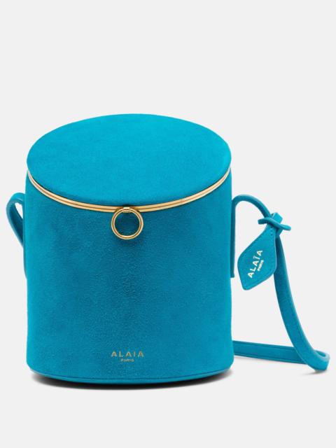 La Canette Small suede bucket bag