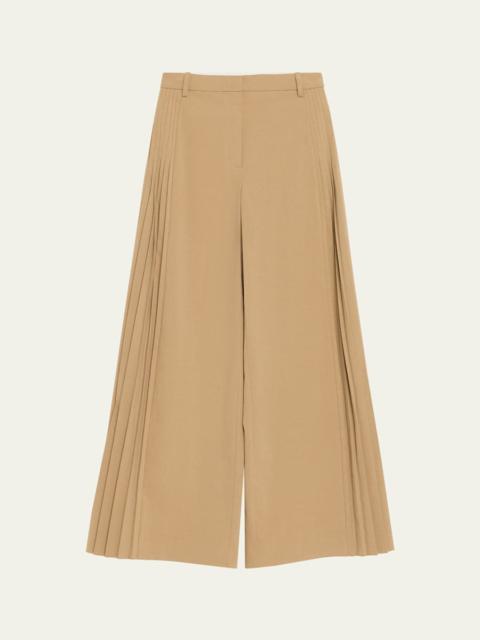 Romy Pleated Wide-Leg Pants