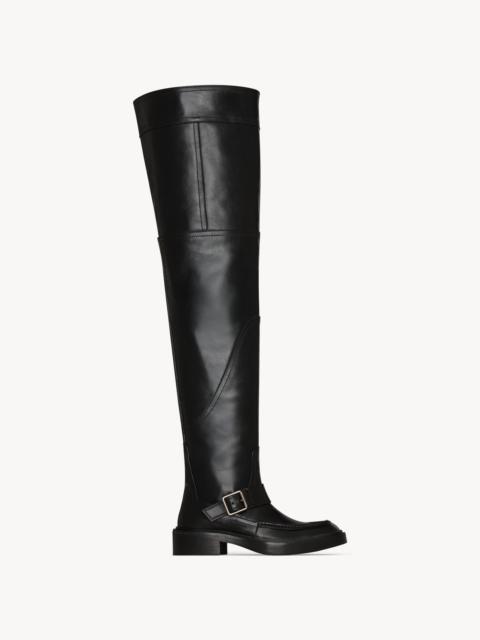 JOE OVER-THE-KNEE BOOTS IN SMOOTH LEATHER