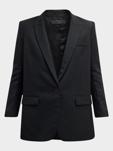 Diane Single-Breasted Blazer Jacket