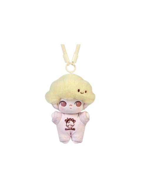 Pop Mart DIMOO Crush on Coffee Series Caramel Coffee Plush Keychain