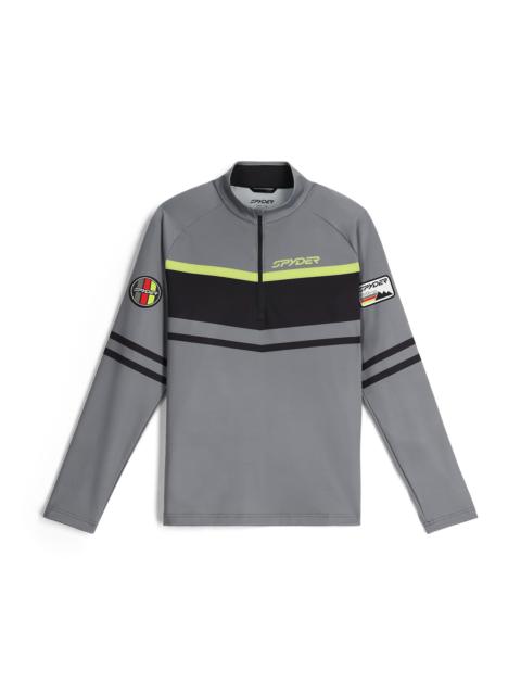 Mens Legacy Half Zip T-Neck - Storm