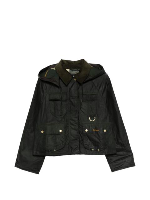 Liza Wax zip-up hooded jacket