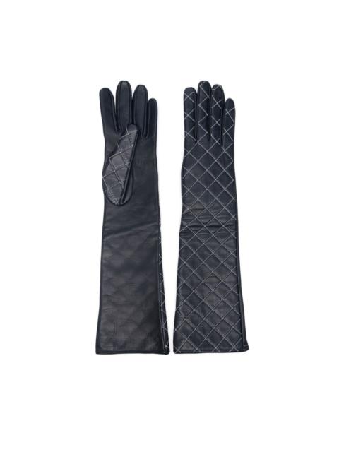 leather gloves