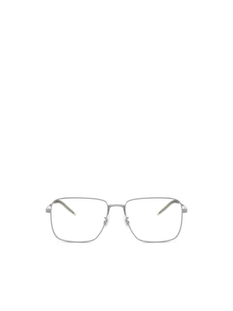 rectangle metal frame glasses