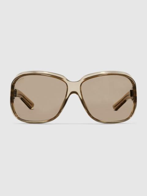 Square frame sunglasses