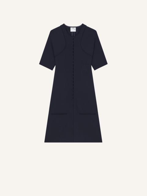 MINI A-LINE SCUBA DRESS