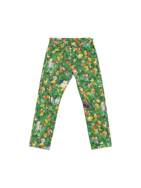 Levi's x Pokémon 551 Z Authentic Straight Jeans 'Garden Green'