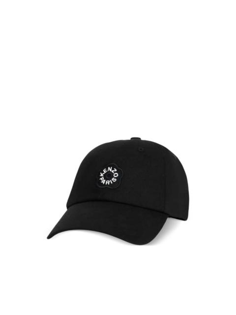 embroidered flower cotton cap