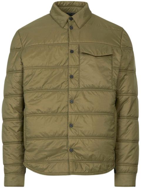 Loge Peak quilted shirt jacket