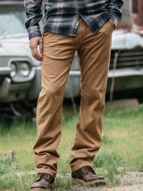 The Pipe Straight Denit® Chino - Khaki