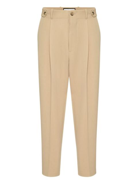 Classic Fit tapered trousers