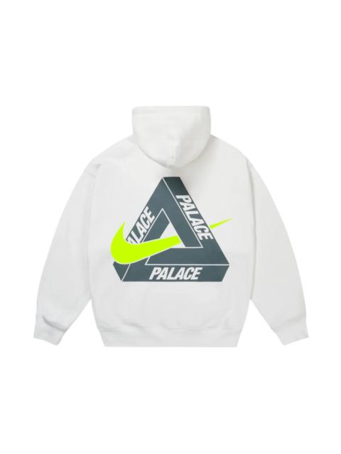 Palace x Nike Tri Swoosh Hood White