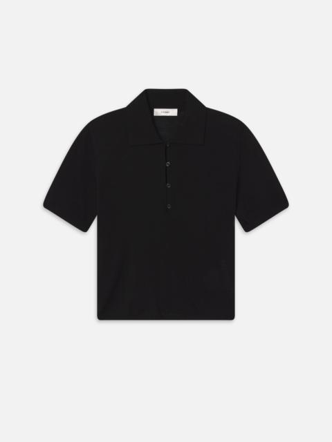 The Smart Polo in Black