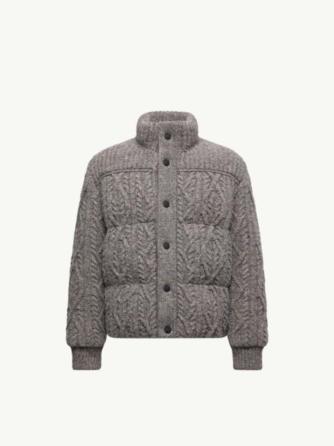 Ellesmere Wool Tweed Short Down Jacket