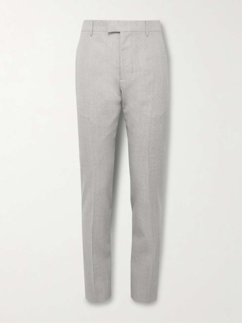 Slim-Fit Tapered Wool Trousers
