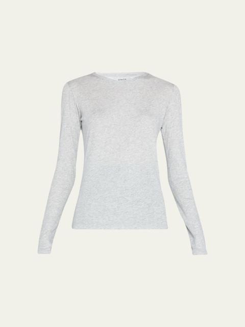 Essential Long-Sleeve Crewneck Tee