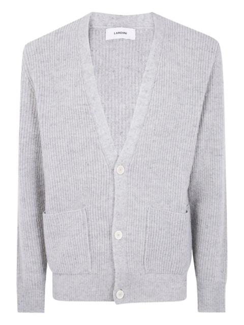 ribbed wool cardigan