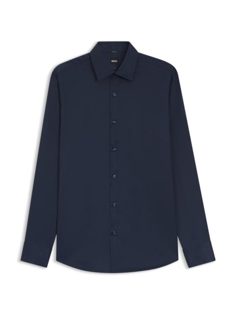 SLIM-FIT SHIRT IN PERFORMANCE-STRETCH TWILL