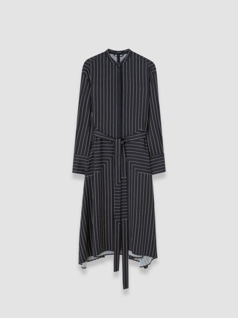 Orlana Geometric Print Silk Dress