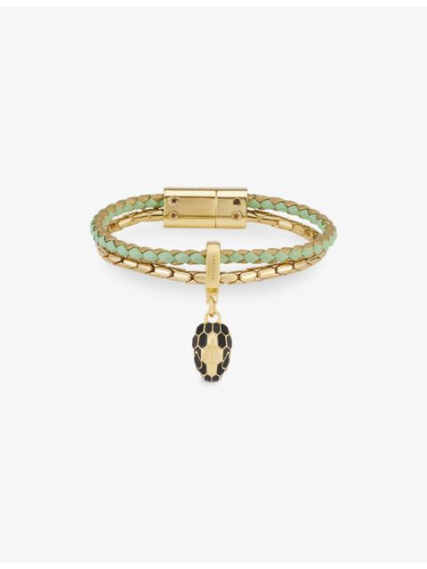 Serpenti Forever Leather Bracelet